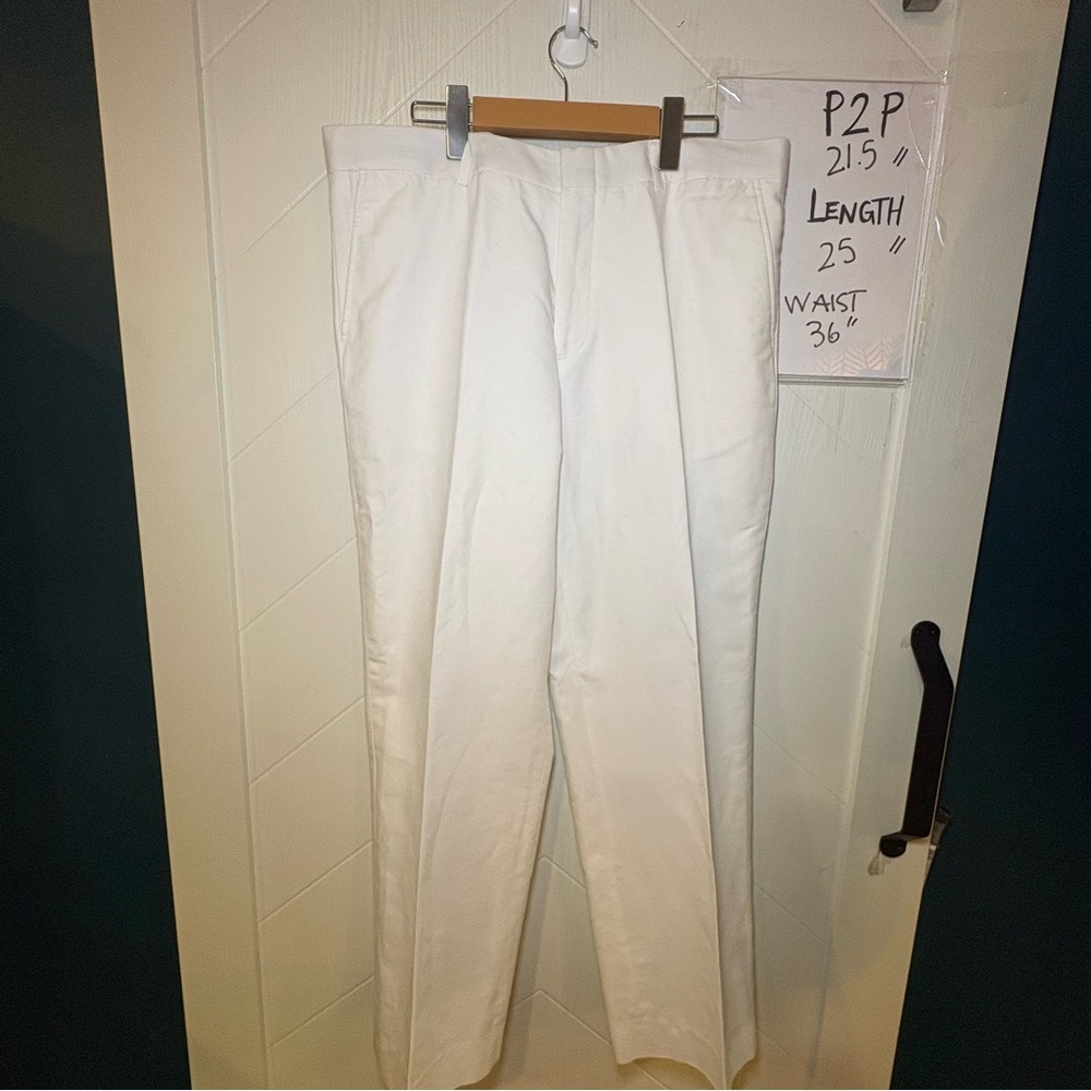 Beach Wedding White Linen Cotton Vest and Trousers 2Piece Suit Set Quiet Luxury - Picture 7 of 13
